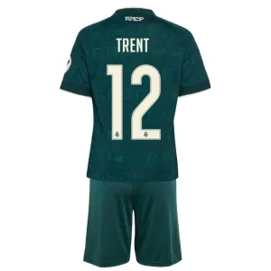 Real Madrid Trent Alexander-Arnold 12 Vieraspaita Lasten 2026/27 (+ Shortsit) Real Madrid Trent Alexander-Arnold 12 Vieraspaita Lasten 2026/27 (+ Shortsit)