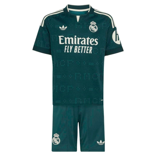 Real Madrid Vinicius Junior 7 Vieraspaita Lasten 2026/27 (+ Shortsit)