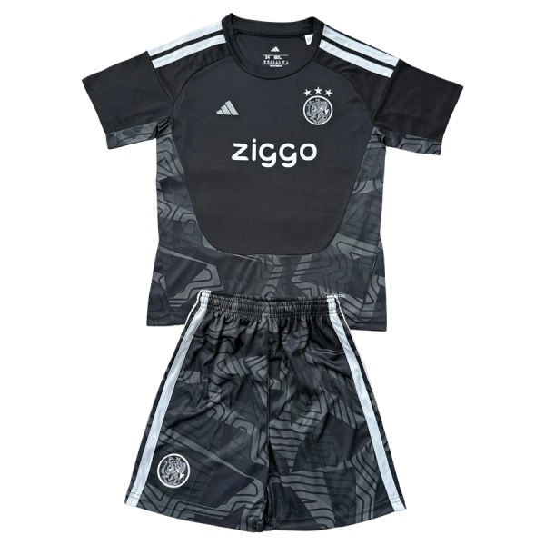 AFC Ajax Maalivahdin Paita Lasten 2026/27 Musta (+ Shortsit)