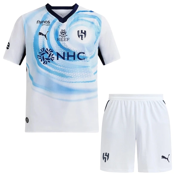 Al Hilal SFC Vieraspaita Lasten 2026/27 (+ Shortsit)