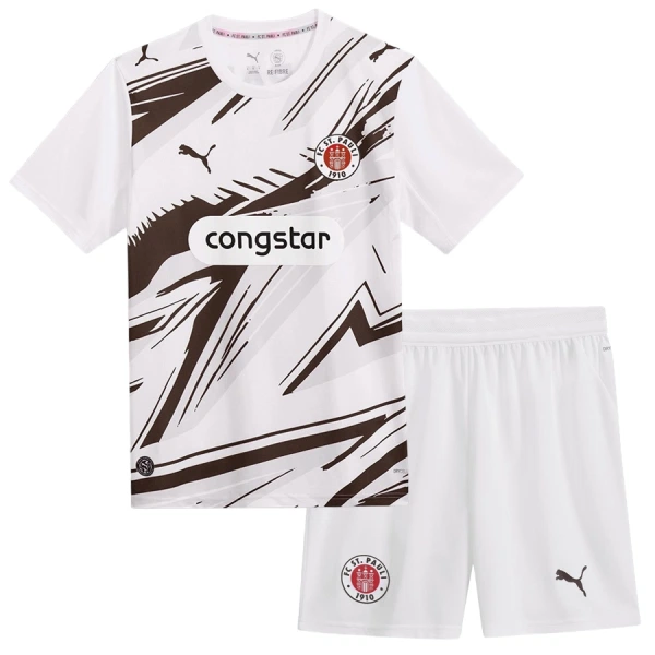 FC St. Pauli Vieraspaita Lasten 2026/27 (+ Shortsit) FC St. Pauli Vieraspaita Lasten 2026/27 (+ Shortsit)