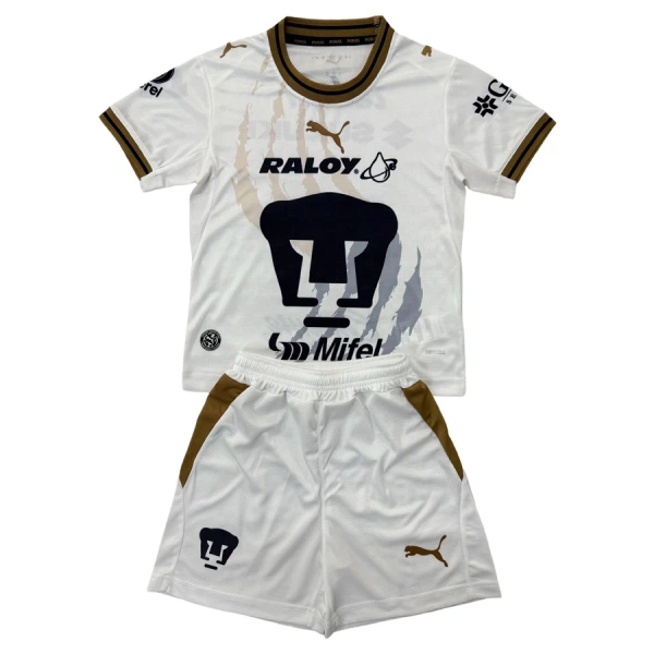 Pumas UNAM Vieraspaita Lasten 2026/27 (+ Shortsit) Pumas UNAM Vieraspaita Lasten 2026/27 (+ Shortsit)