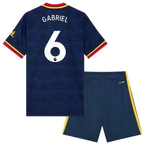 Arsenal Gabriel 6 Vieraspaita Lasten 2026/27 (+ Shortsit)