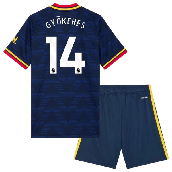 Arsenal Viktor Gyökeres 14 Vieraspaita Lasten 2026/27 (+ Shortsit) Arsenal Viktor Gyökeres 14 Vieraspaita Lasten 2026/27 (+ Shortsit)