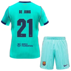 FC Barcelona Frenkie de Jong 21 3. Paita Lasten 2026/27 (+ Shortsit) FC Barcelona Frenkie de Jong 21 3. Paita Lasten 2026/27 (+ Shortsit)