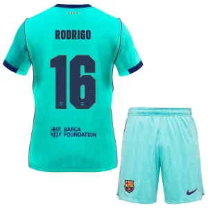 FC Barcelona Rodrigo 16 3. Paita Lasten 2026/27 (+ Shortsit) FC Barcelona Rodrigo 16 3. Paita Lasten 2026/27 (+ Shortsit)