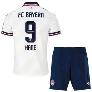 FC Bayern München Harry Kane 9 Vieraspaita Lasten 2026/27 (+ Shortsit)