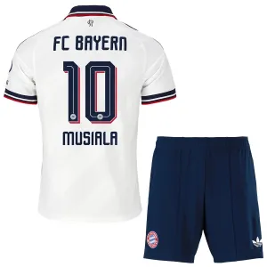 FC Bayern München Jamal Musiala 10 Vieraspaita Lasten 2026/27 (+ Shortsit) FC Bayern München Jamal Musiala 10 Vieraspaita Lasten 2026/27 (+ Shortsit)
