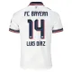 FC Bayern München Luis Díaz 14 Vieraspaita 2026/27