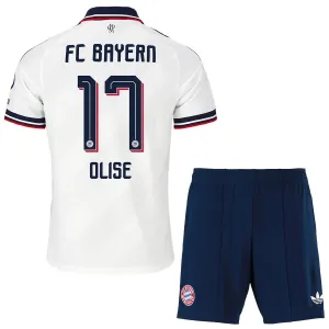 FC Bayern München Michael Olise 17 Vieraspaita Lasten 2026/27 (+ Shortsit)