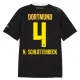 Borussia Dortmund Nico Schlotterbeck 4 Vieraspaita 2026/27 Borussia Dortmund Nico Schlotterbeck 4 Vieraspaita 2026/27