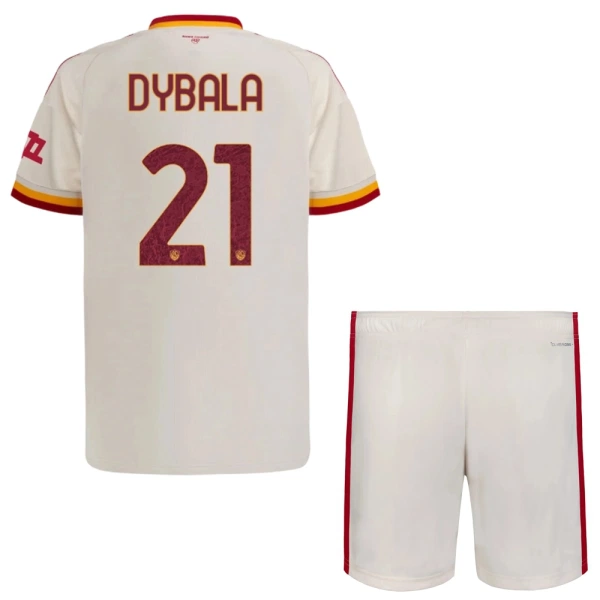 AS Roma Paulo Dybala 21 Vieraspaita Lasten 2026/27 (+ Shortsit) AS Roma Paulo Dybala 21 Vieraspaita Lasten 2026/27 (+ Shortsit)