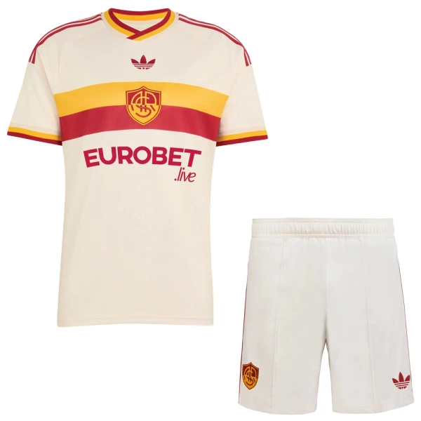 AS Roma Paulo Dybala 21 Vieraspaita Lasten 2026/27 (+ Shortsit)