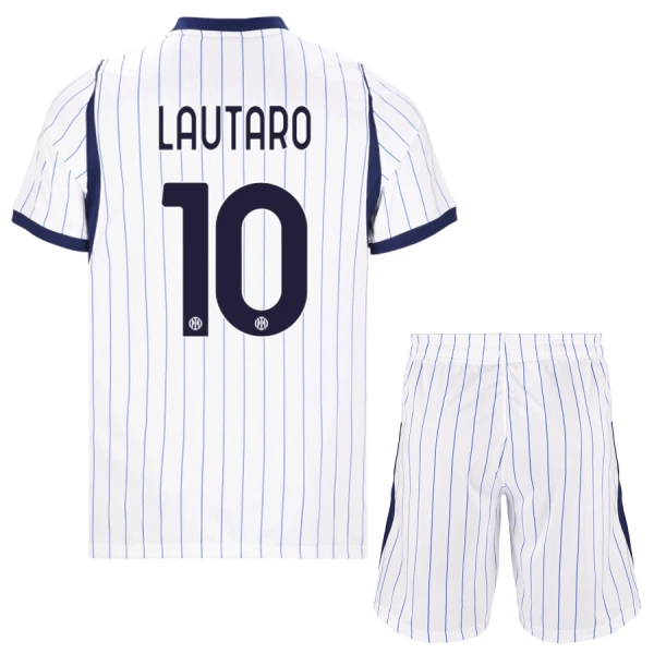 Inter Milan Lautaro Martínez 10 Vieraspaita Lasten 2026/27 (+ Shortsit) Inter Milan Lautaro Martínez 10 Vieraspaita Lasten 2026/27 (+ Shortsit)
