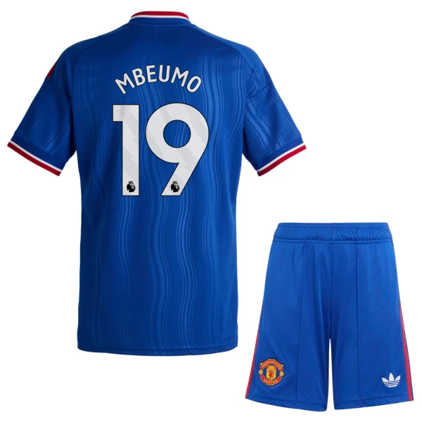 Manchester United Bryan Mbeumo 19 Vieraspaita Lasten 2026/27 (+ Shortsit) Manchester United Bryan Mbeumo 19 Vieraspaita Lasten 2026/27 (+ Shortsit)