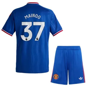 Manchester United Kobbie Mainoo 37 Vieraspaita Lasten 2026/27 (+ Shortsit) Manchester United Kobbie Mainoo 37 Vieraspaita Lasten 2026/27 (+ Shortsit)