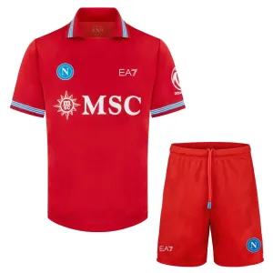 Napoli 3. Paita Lasten 2026/27 (+ Shortsit)