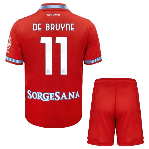 Napoli Kevin De Bruyne 11 3. Paita Lasten 2026/27 (+ Shortsit) Napoli Kevin De Bruyne 11 3. Paita Lasten 2026/27 (+ Shortsit)