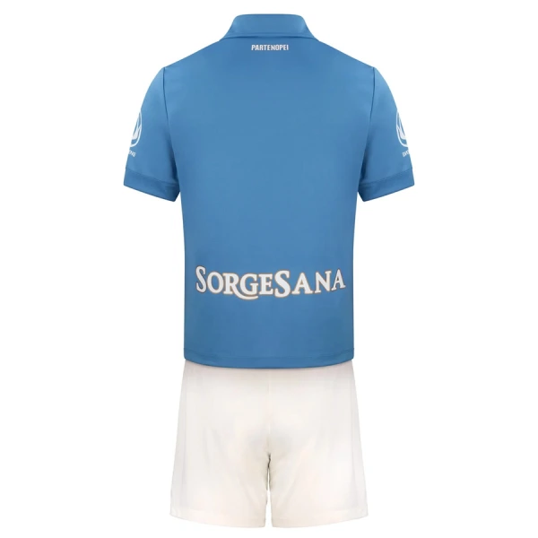 Napoli Kotipaita Lasten 2026/27 (+ Shortsit)
