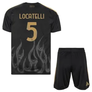 Juventus Locatelli 5 3. Paita Lasten 2026/27 (+ Shortsit)