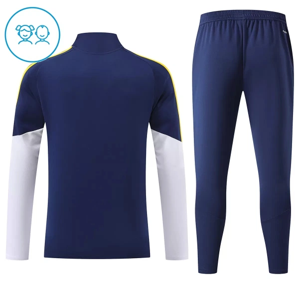 Real Madrid Harjoittelupusero puvut Lasten Puolivetri 2026/27 Sininen