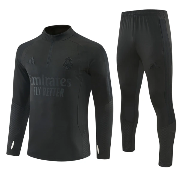 Real Madrid Harjoittelupusero puvut Puolivetri 2026/27 Musta Real Madrid Harjoittelupusero puvut Puolivetri 2026/27 Musta
