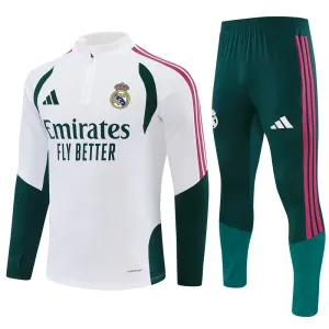 Real Madrid Harjoittelupusero puvut Puolivetri 2026/27 Valkoinen