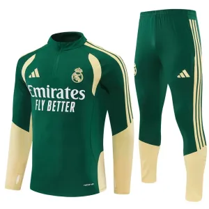 Real Madrid Harjoittelupusero puvut Puolivetri 2026/27 Vihreä