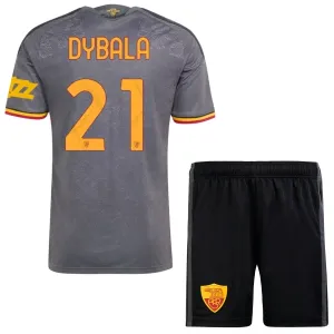 AS Roma Paulo Dybala 21 3. Paita Lasten 2026/27 (+ Shortsit)