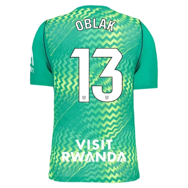 Atlético Madrid Jan Oblak 13 Maalivahdin Paita 2026/27 Vihreä Atlético Madrid Jan Oblak 13 Maalivahdin Paita 2026/27 Vihreä