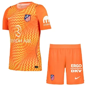 Atlético Madrid Maalivahdin Paita Lasten 2026/27 Oranssi (+ Shortsit)