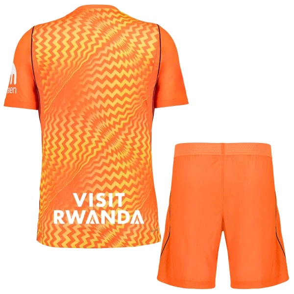 Atlético Madrid Maalivahdin Paita Lasten 2026/27 Oranssi (+ Shortsit)