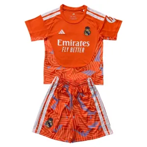Real Madrid Maalivahdin Paita Lasten 2026/27 Oranssi (+ Shortsit)