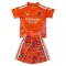 Real Madrid Maalivahdin Paita Lasten 2026/27 Oranssi (+ Shortsit)