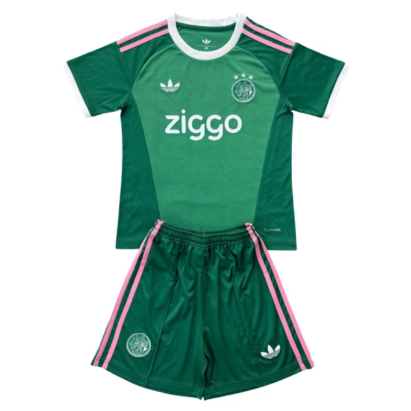 AFC Ajax Maalivahdin Paita Lasten 2026/27 Vihreä (+ Shortsit) AFC Ajax Maalivahdin Paita Lasten 2026/27 Vihreä (+ Shortsit)