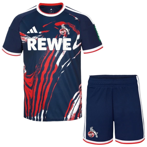 FC Köln 3. Paita Lasten 2026/27 (+ Shortsit)