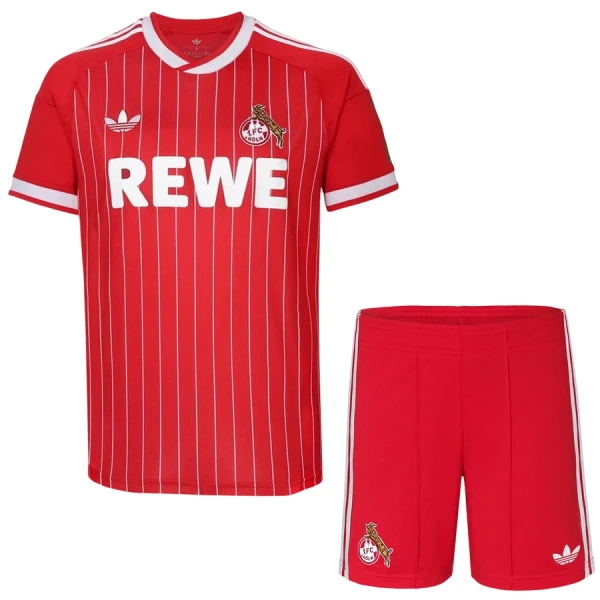FC Köln Vieraspaita Lasten 2026/27 (+ Shortsit) FC Köln Vieraspaita Lasten 2026/27 (+ Shortsit)
