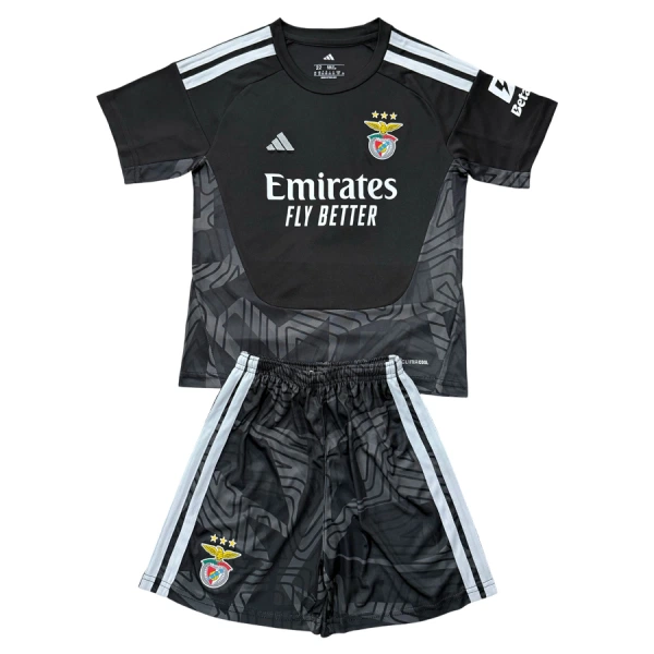 SL Benfica Maalivahdin Paita Lasten 2026/27 Musta (+ Shortsit)
