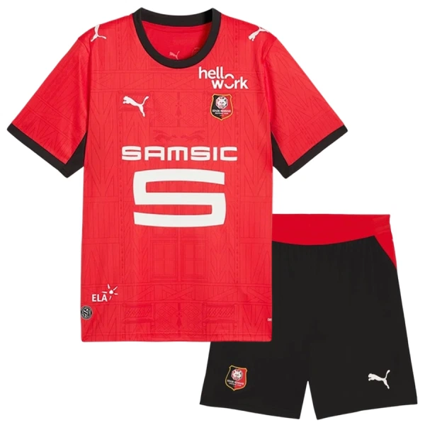 Stade Rennais Kotipaita Lasten 2026/27 (+ Shortsit) Stade Rennais Kotipaita Lasten 2026/27 (+ Shortsit)