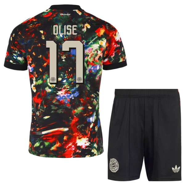 FC Bayern München Michael Olise 17 Oktoberfest Paita Lasten 2026/27 (+ Shortsit)