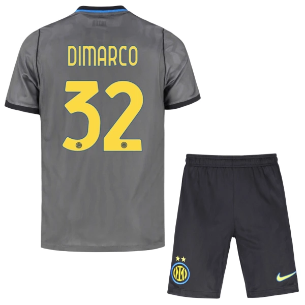 Inter Milan Federico Dimarco 32 3. Paita Lasten 2026/27 (+ Shortsit) Inter Milan Federico Dimarco 32 3. Paita Lasten 2026/27 (+ Shortsit)