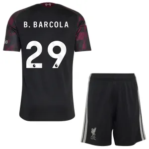 Liverpool B. Barcola 29 3. Paita Lasten 2026/27 (+ Shortsit)
