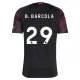 Liverpool B. Barcola 29 3. Paita Lasten 2026/27 (+ Shortsit)