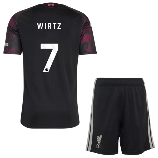 Liverpool Florian Wirtz 7 3. Paita Lasten 2026/27 (+ Shortsit) Liverpool Florian Wirtz 7 3. Paita Lasten 2026/27 (+ Shortsit)