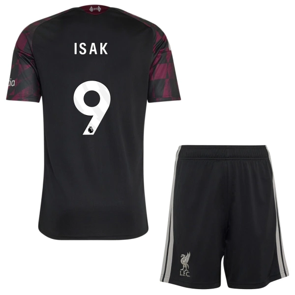 Liverpool Isak 9 3. Paita Lasten 2026/27 (+ Shortsit) Liverpool Isak 9 3. Paita Lasten 2026/27 (+ Shortsit)