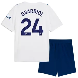 Manchester City Josko Gvardiol 24 3. Paita Lasten 2026/27 (+ Shortsit)