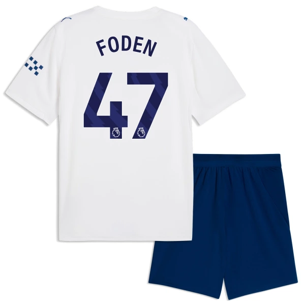 Manchester City Phil Foden 47 3. Paita Lasten 2026/27 (+ Shortsit)