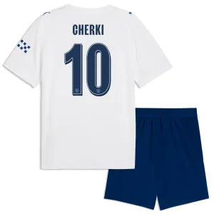 Manchester City Rayan Cherki 10 3. Paita Lasten 2026/27 (+ Shortsit)