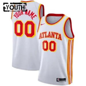 Atlanta Hawks Koripallopaita Lasten Association Edition Swingman Valkoinen