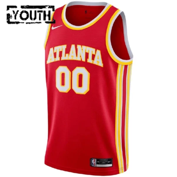 Atlanta Hawks Koripallopaita Lasten Icon Edition Swingman Punainen